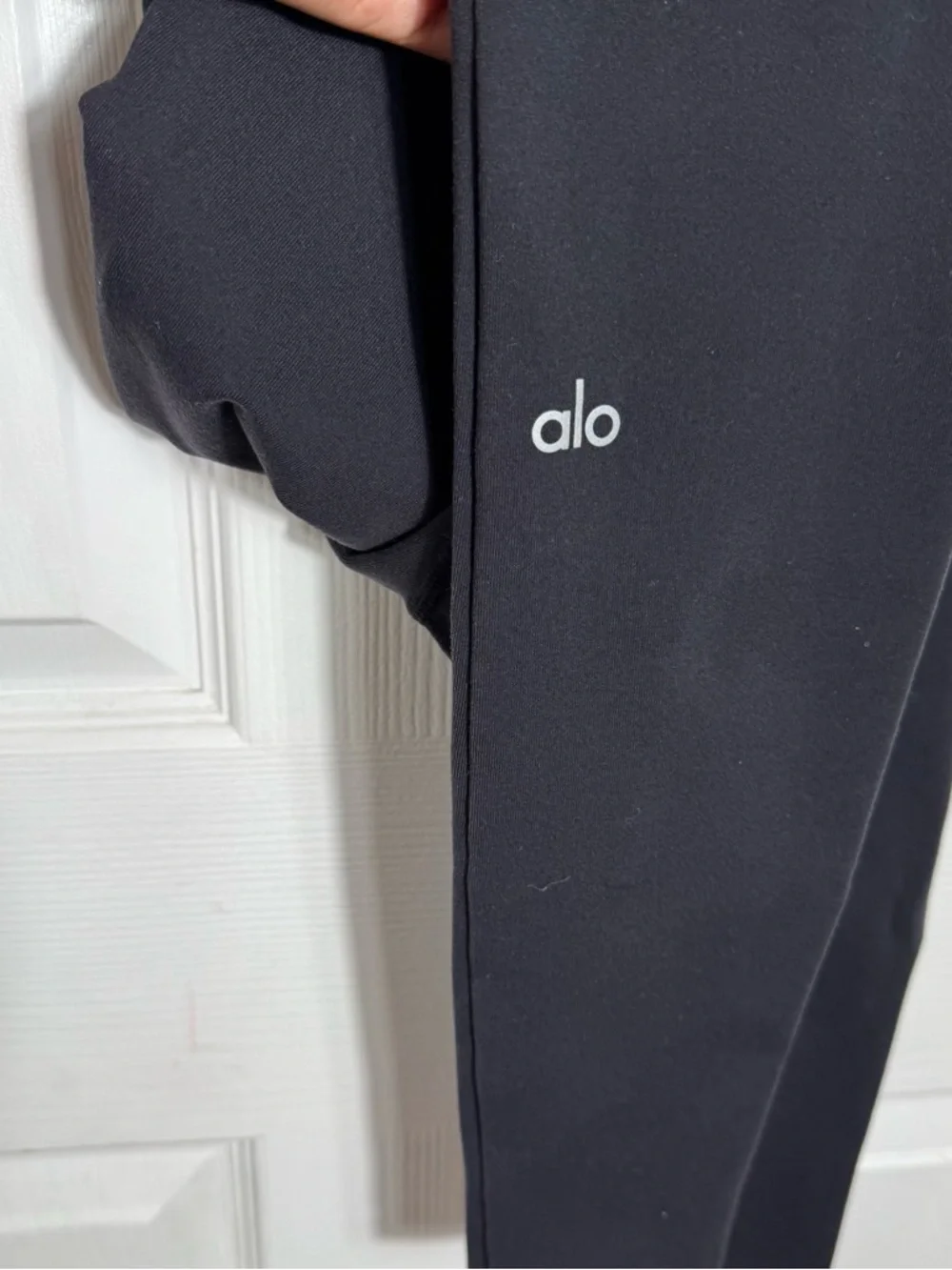 Alo Yoga Airbrush One & Done Onesie Black XXS Compression